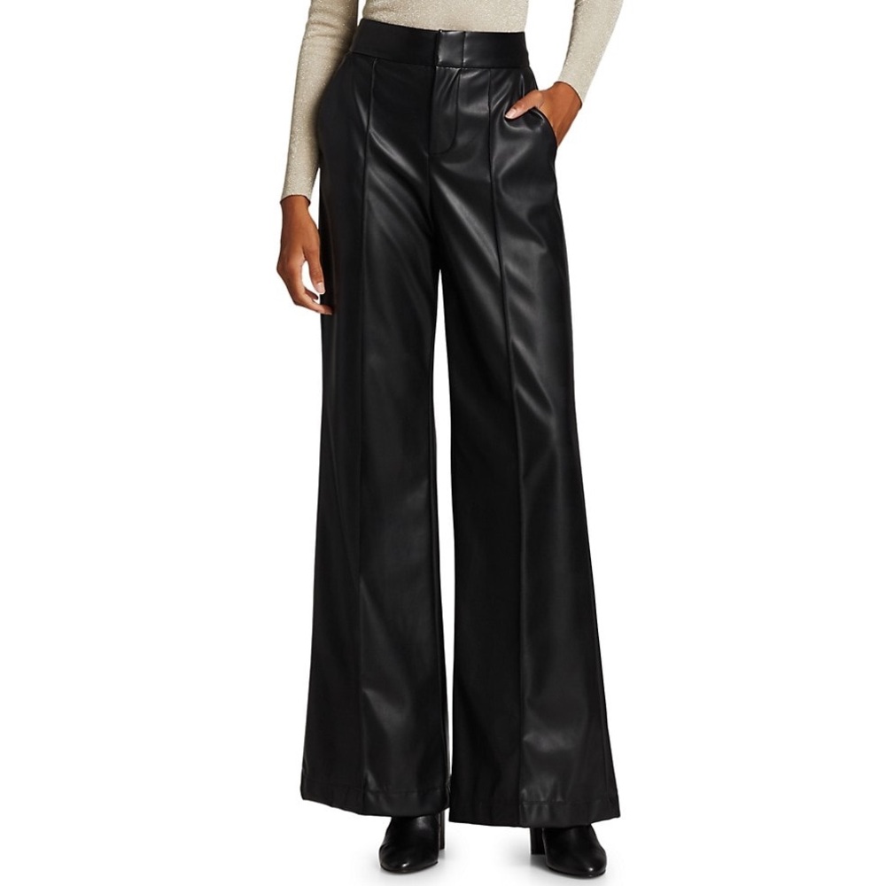 Alice & Olivia NWT vegan leather pants